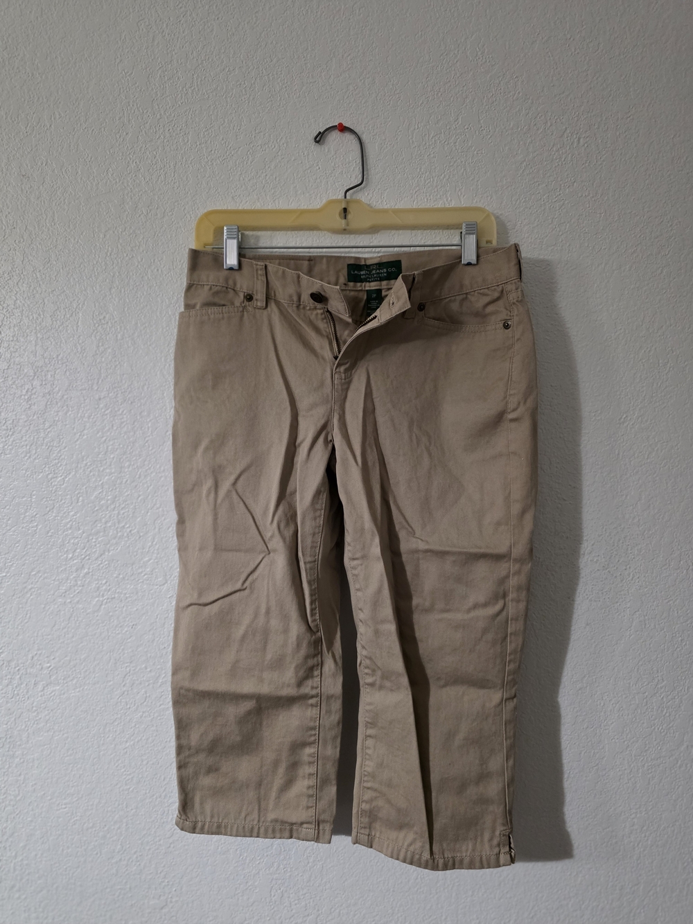 Polo by Ralph Lauren Women's Khaki Bermuda Shorts
